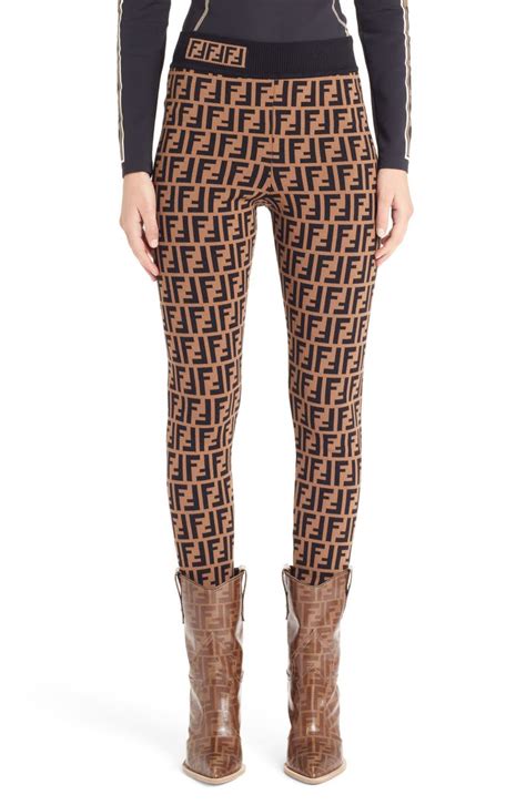 leggings ciclista fendi|fendi clothing for women.